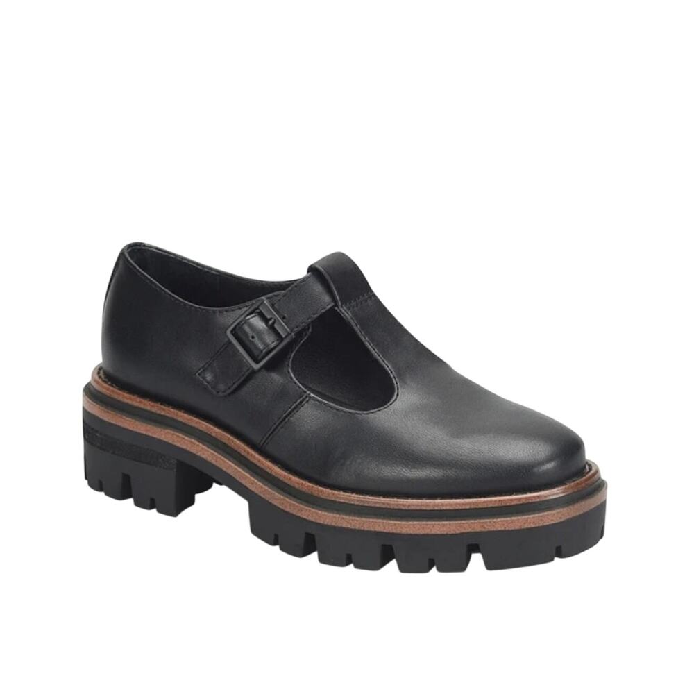 Korks 10 Vega Mary Jane Buckle Platform Shoe